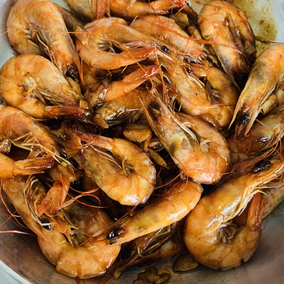 家庭版油焖大虾