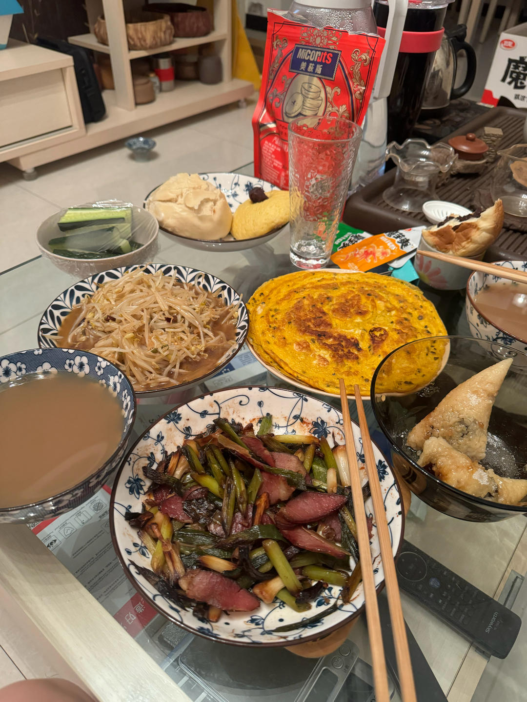 青蒜炒腊肉