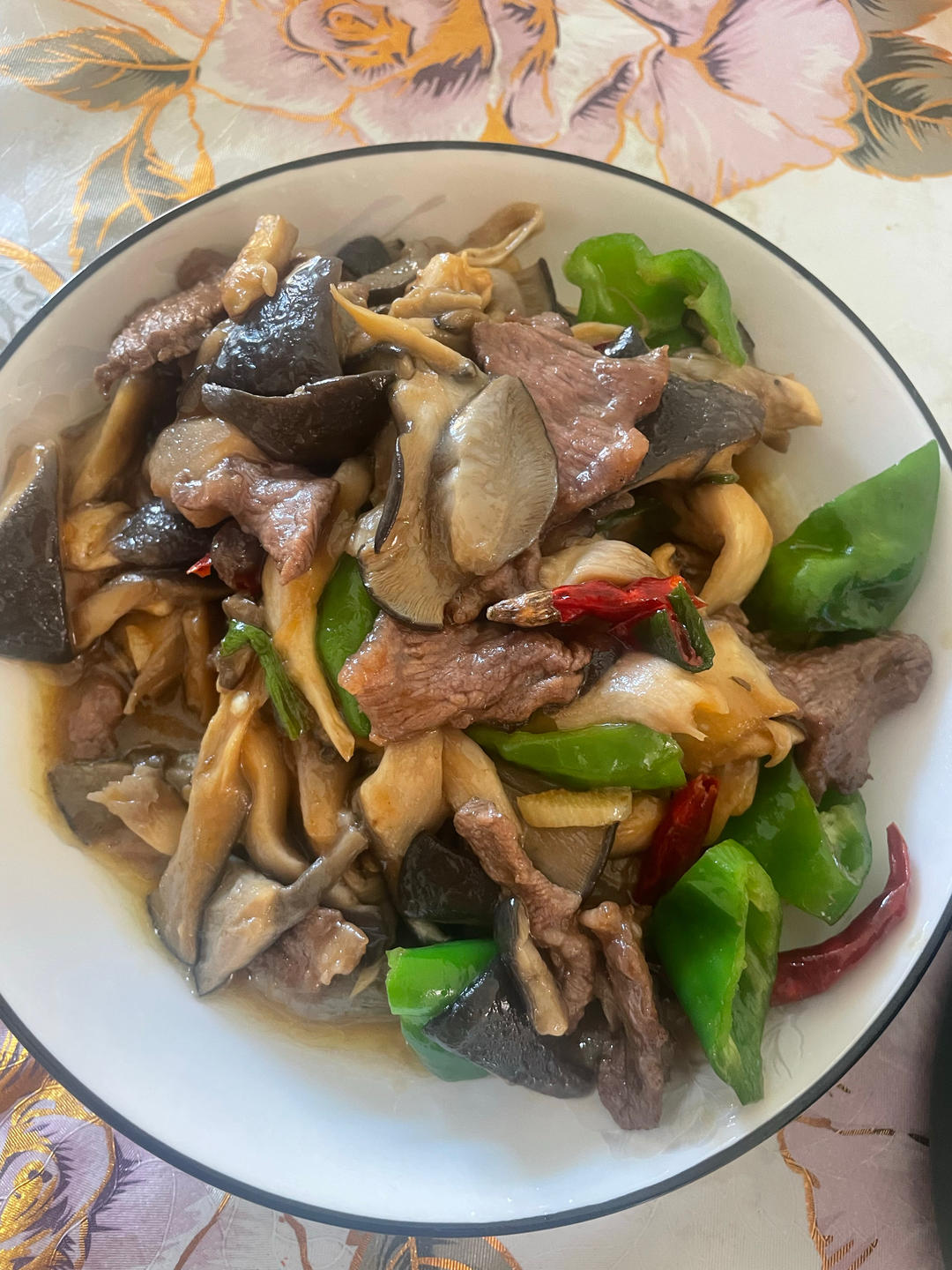 🔥口蘑炒牛肉✅低脂美味无敌嫩