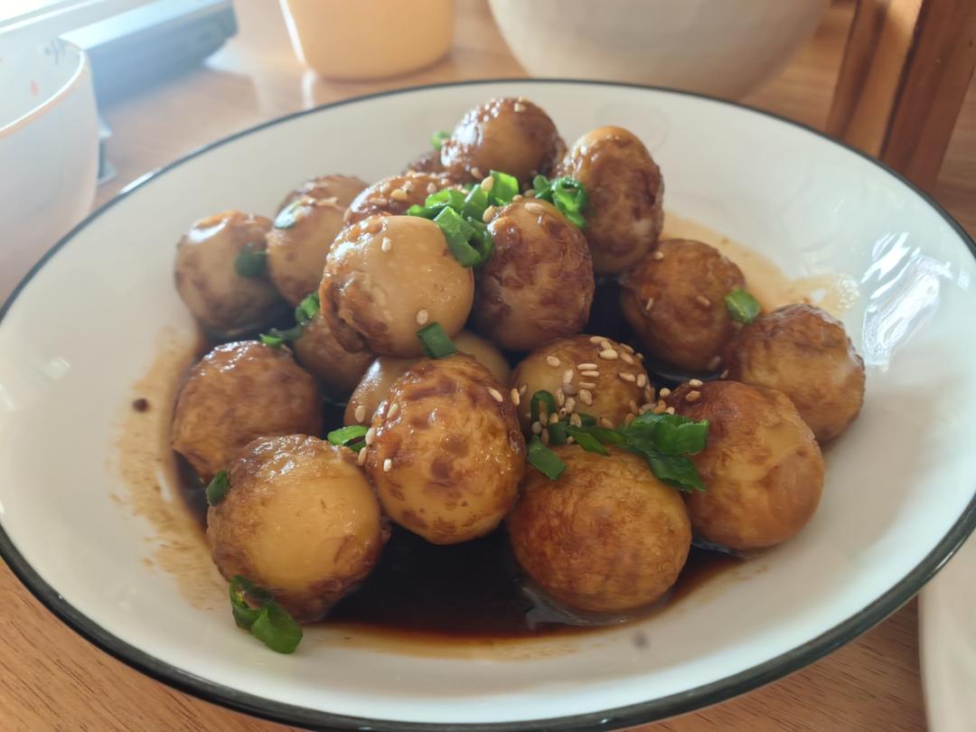 好吃的虎皮鹌鹑蛋，可乐版