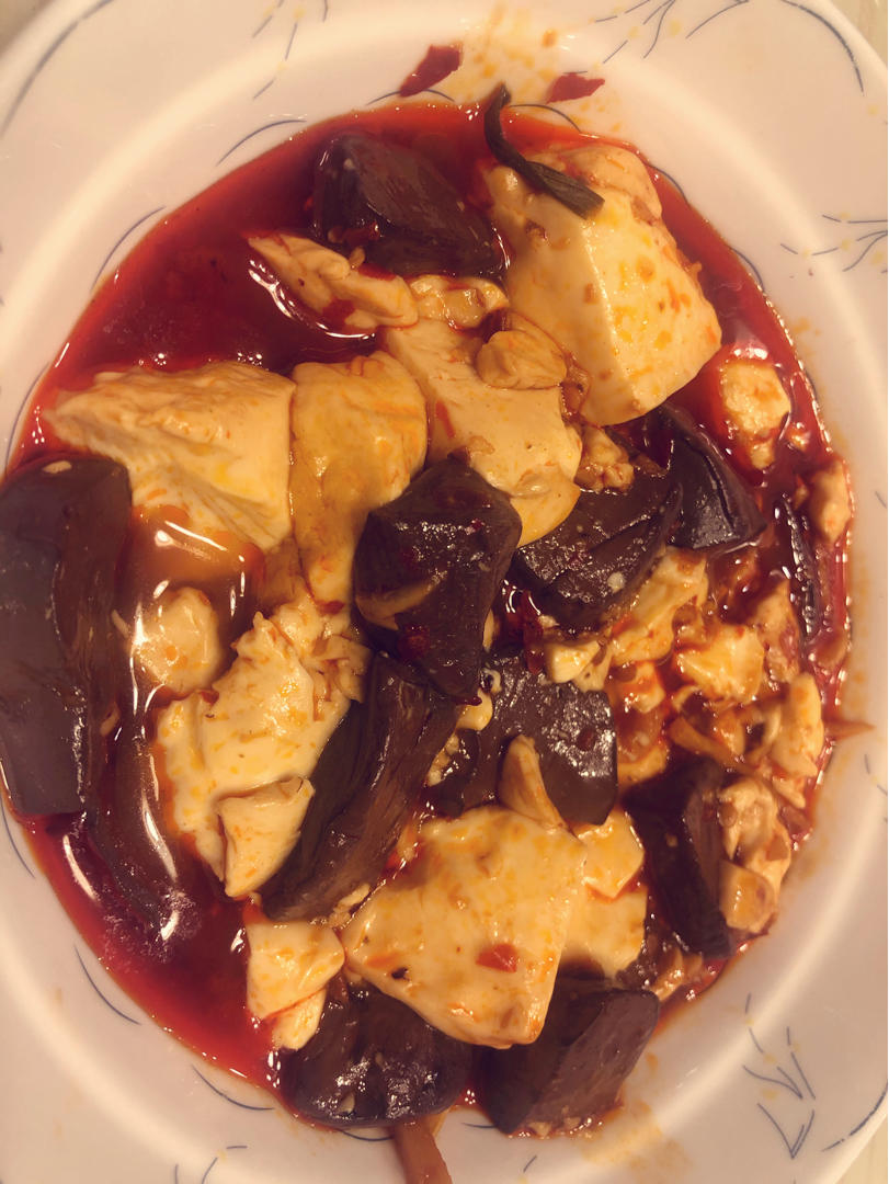 鸭血豆腐