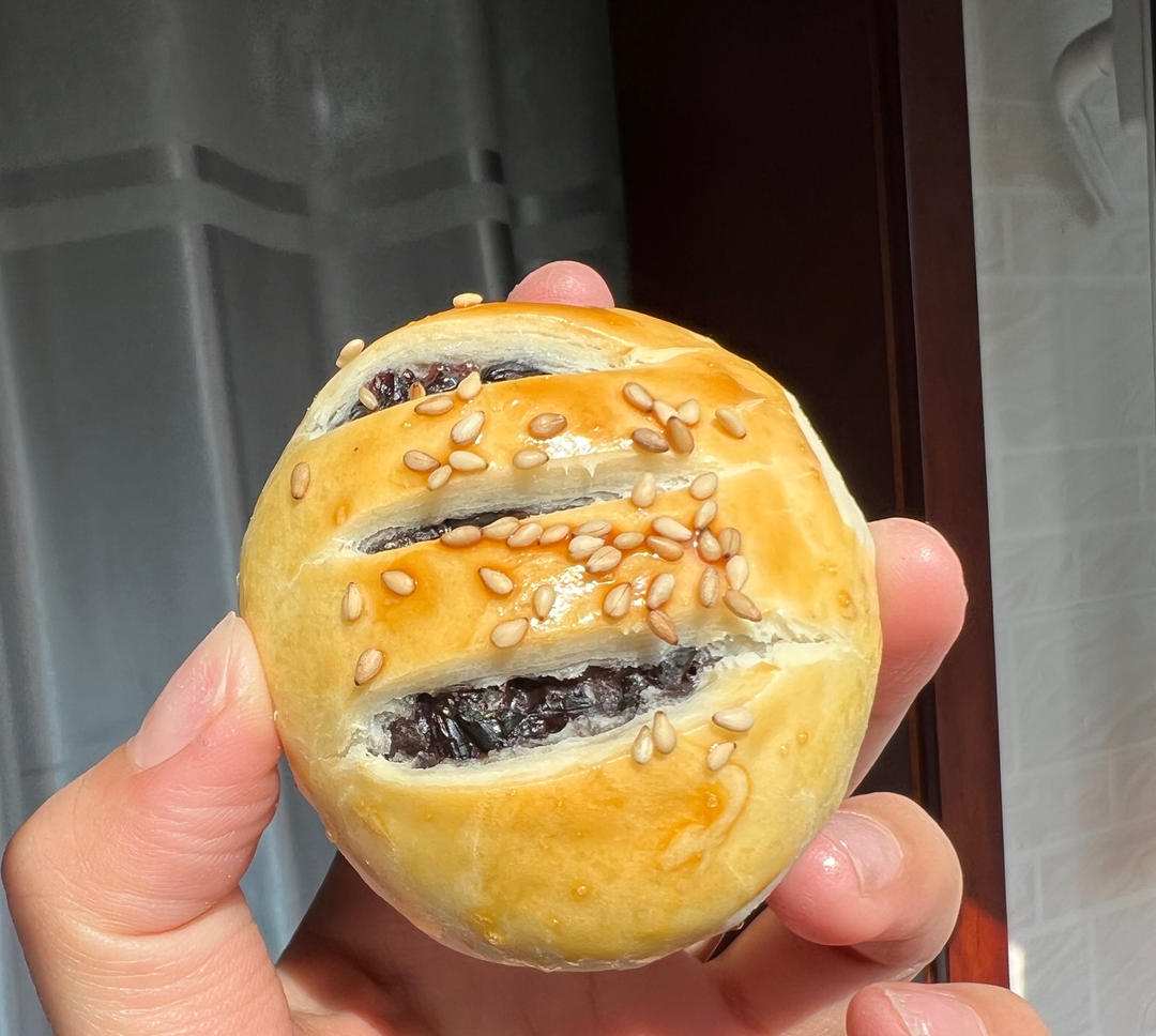 紫米馅老婆饼超快手（不用出膜不用醒面）