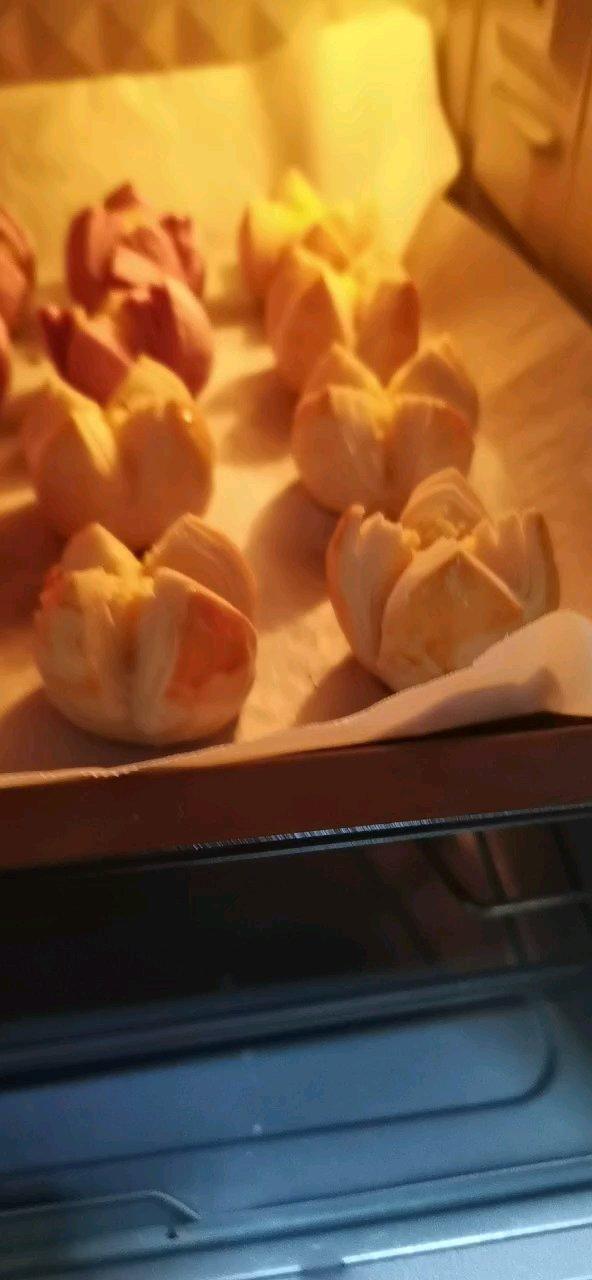 花开富贵之四种口味的椰蓉开口酥