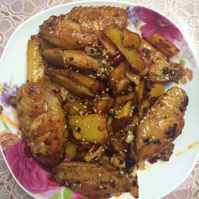 麻辣香锅鸡翅