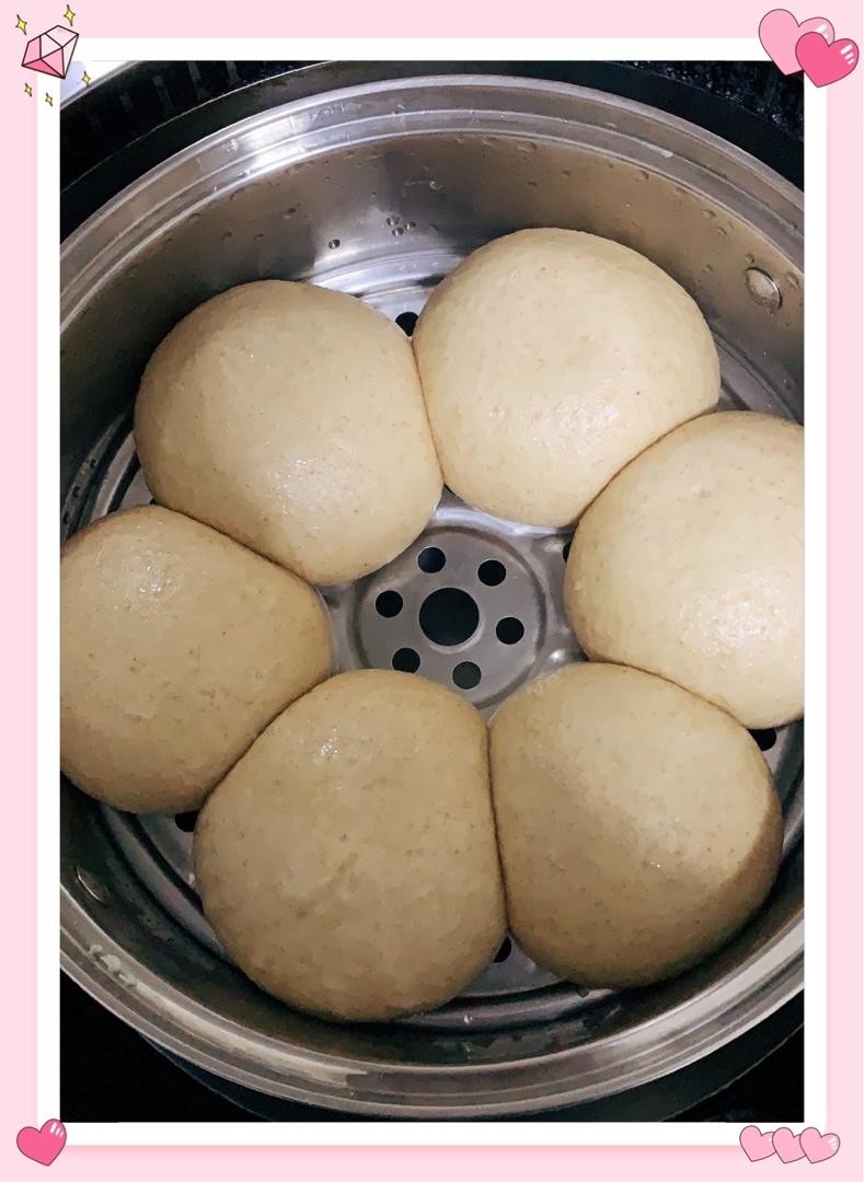 松软全麦馒头（老面一发）