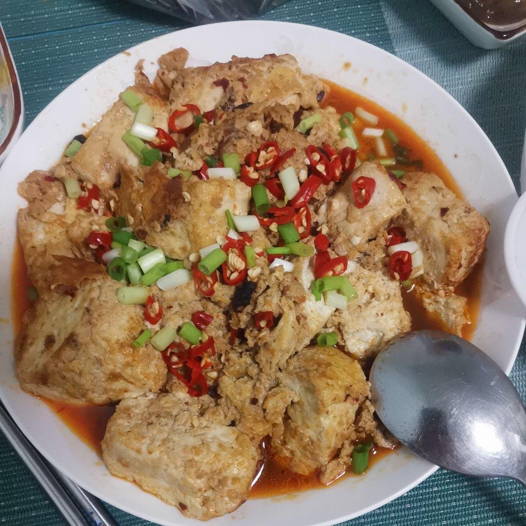 无敌诱人巨下饭鸡蛋抱豆腐