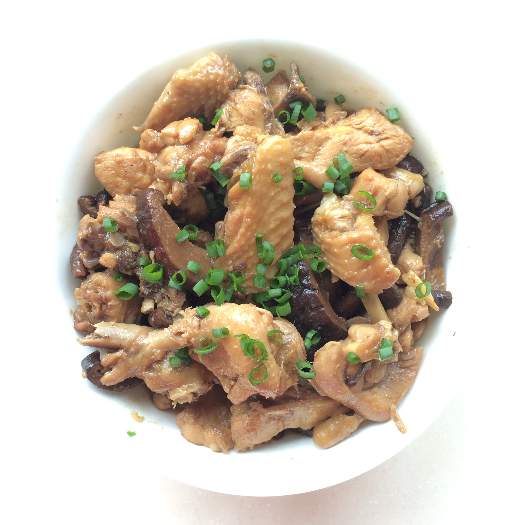 冬菇焖鸡