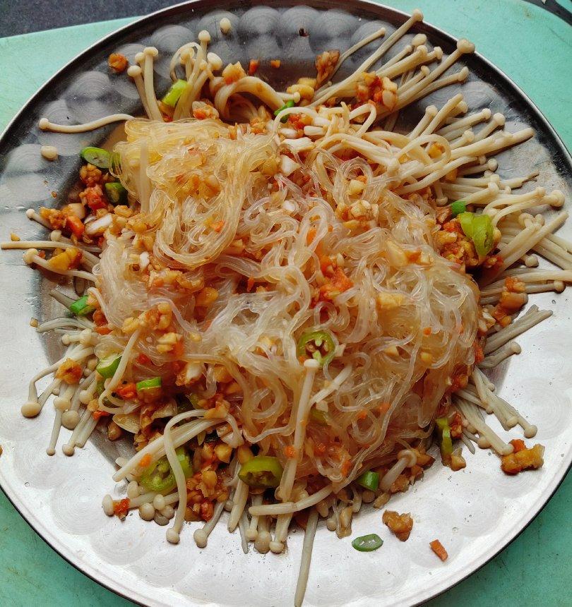 蒜蓉粉丝金针菇