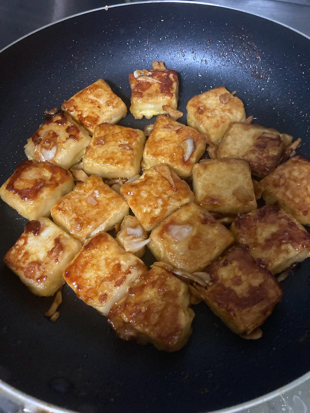 无敌好吃的香煎豆腐