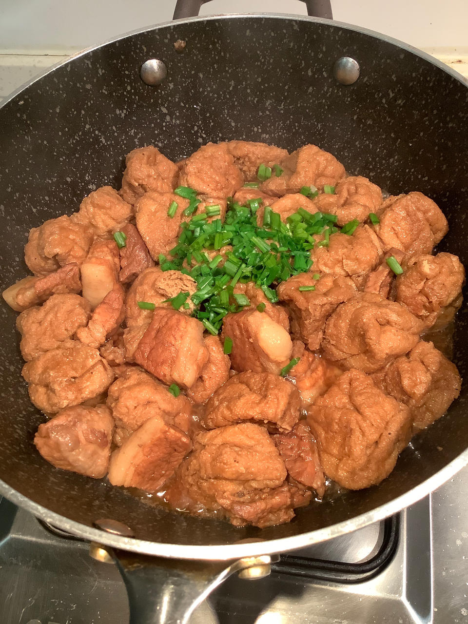 豆泡红烧肉