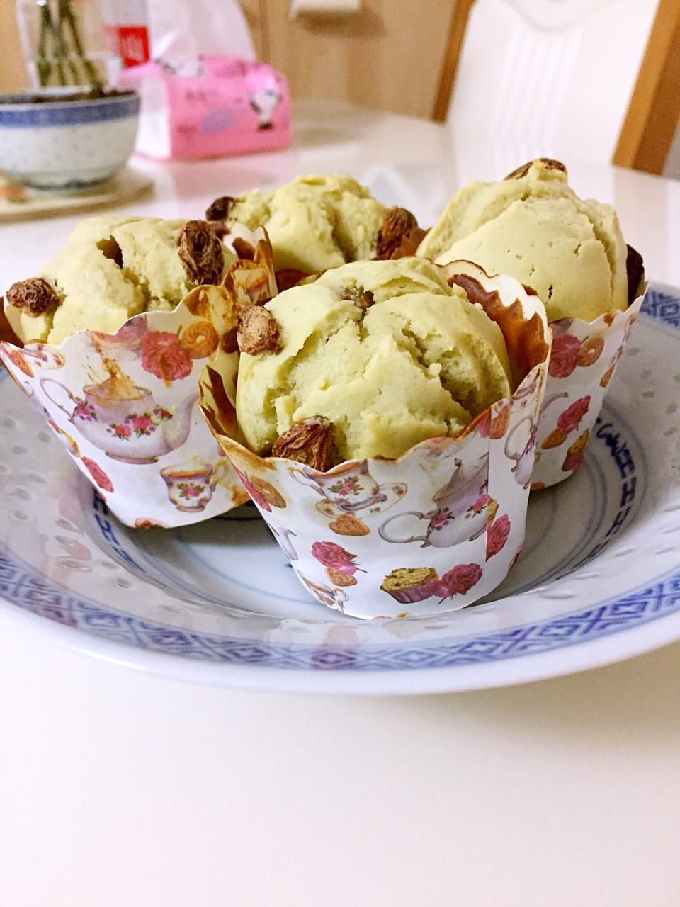 抹茶红豆玛芬