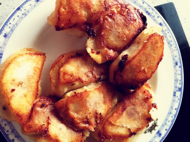 电饭煲煎饺