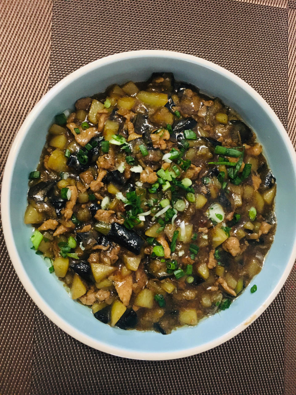 土豆炖茄子(东北菜)