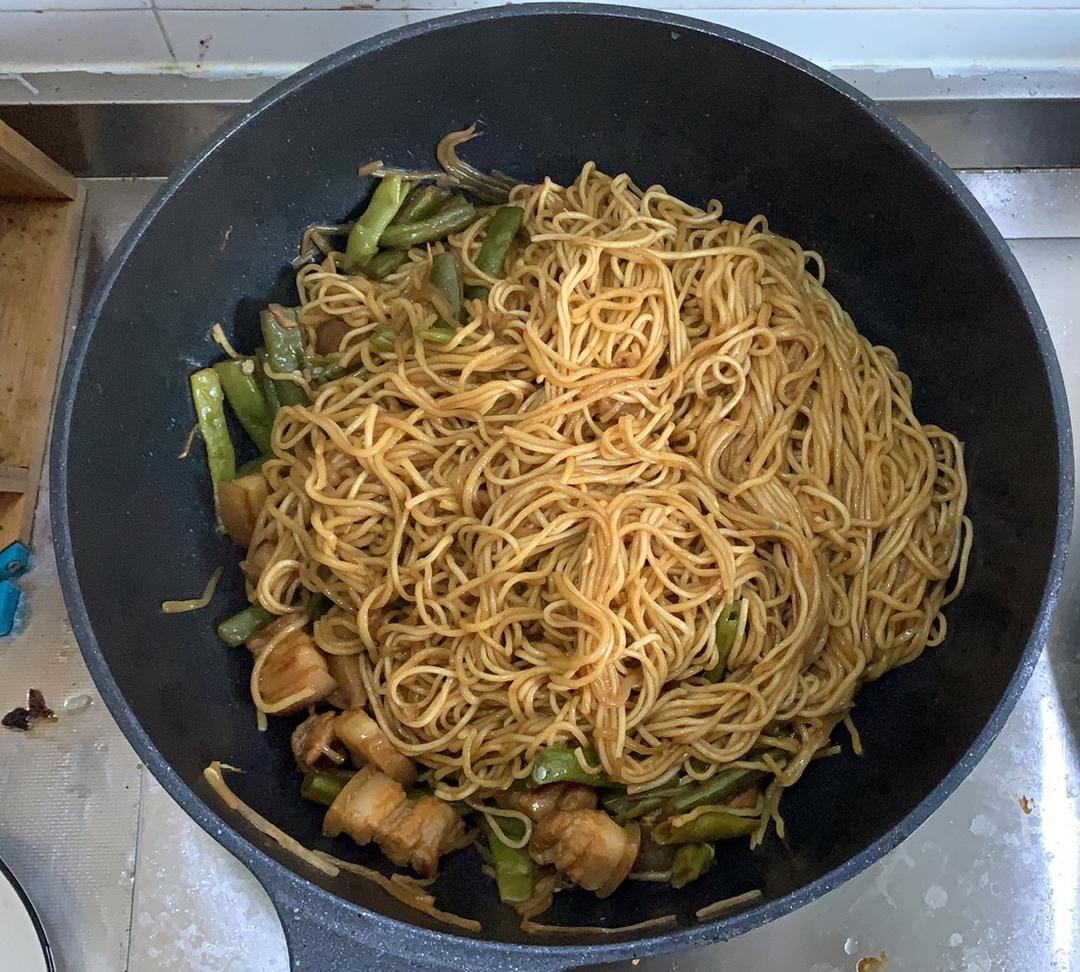豆角焖面