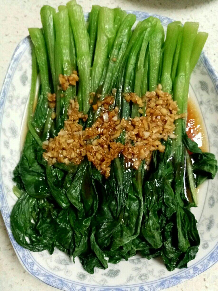 白灼菜心