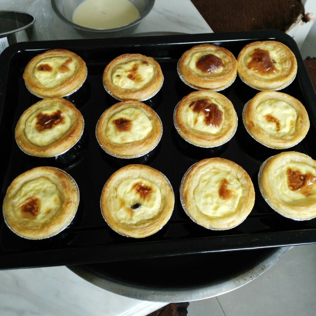 超完美味道超正的蛋挞配方，比KFC的还要嫩还要香~做过最好吃的蛋挞配方