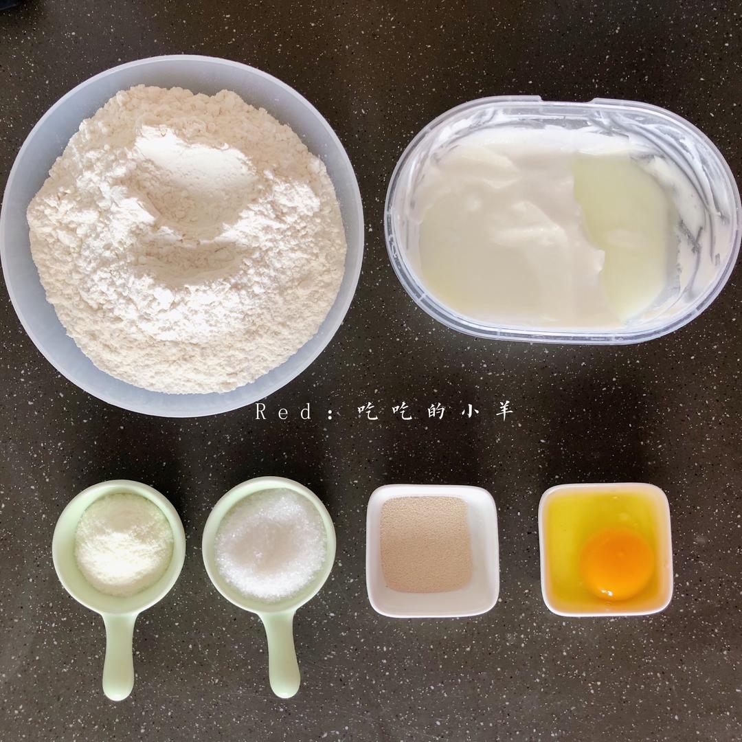 纯奶手撕吐司的做法 步骤1
