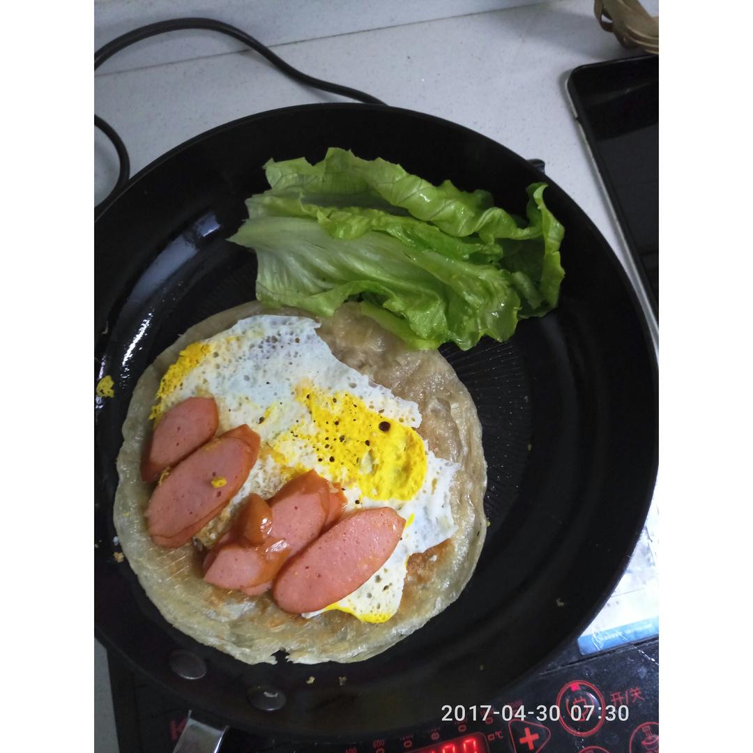 美式早餐蛋饼(大胃王版)