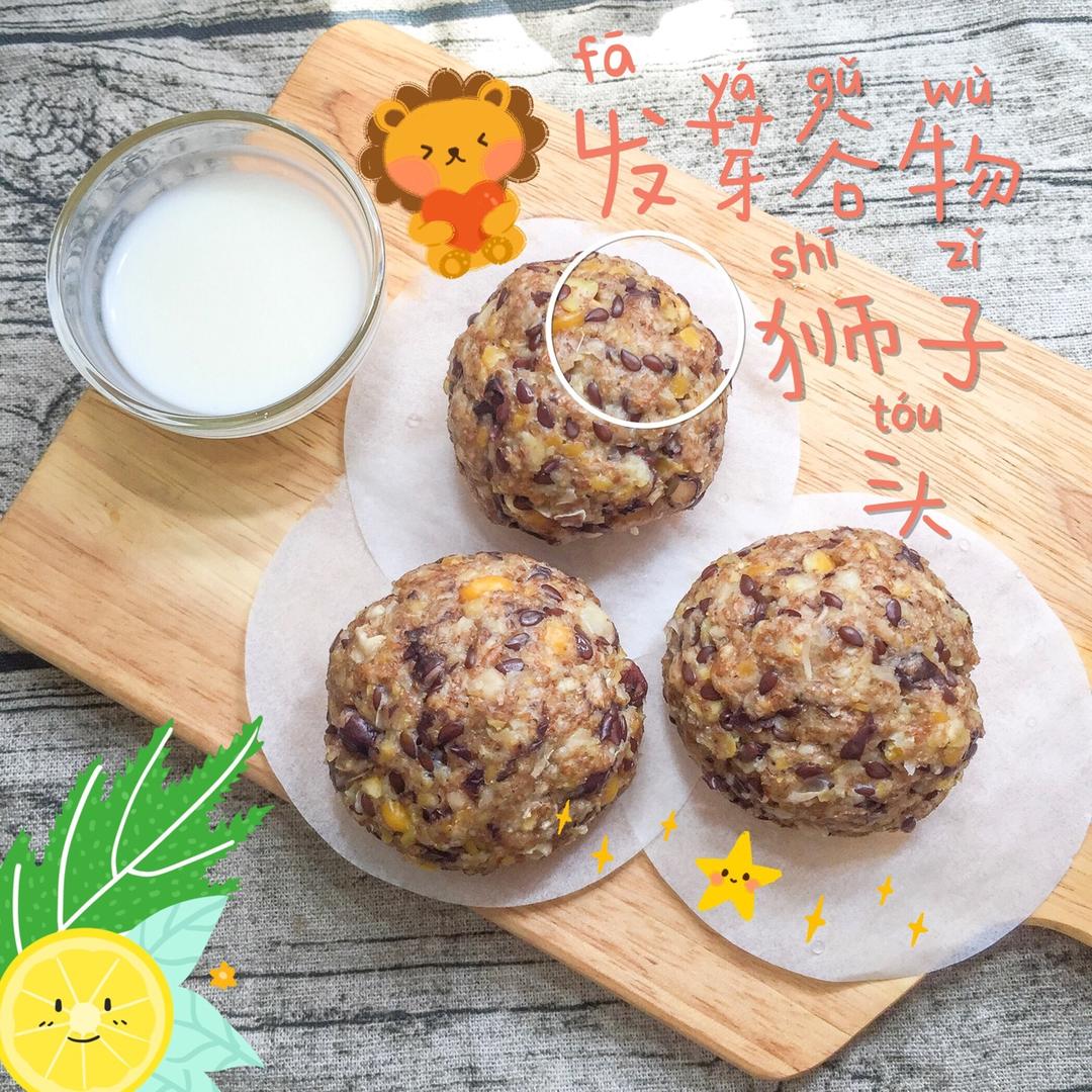 【健康三餐】高蛋白粗粮狮王馒头