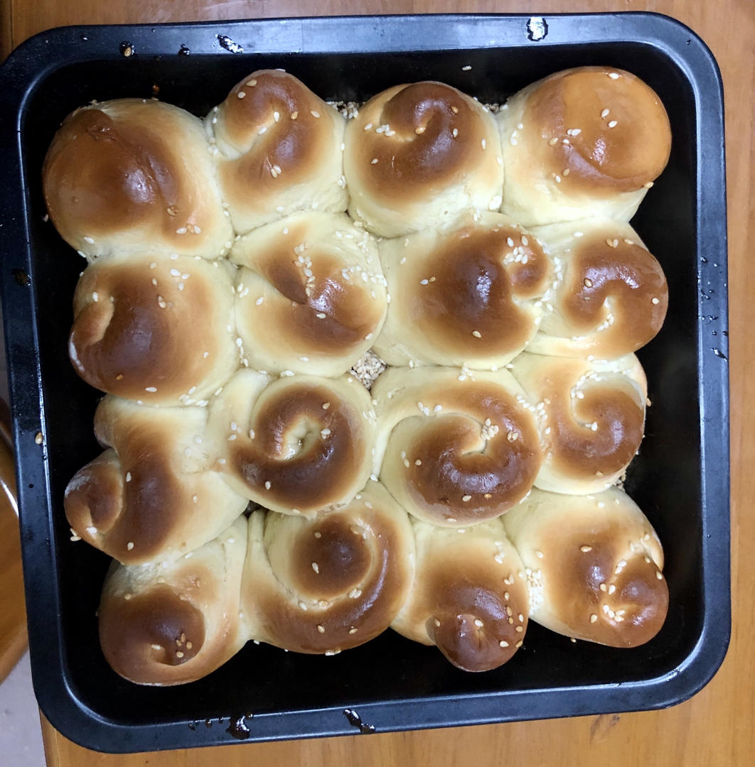 脆底蜂蜜小面包