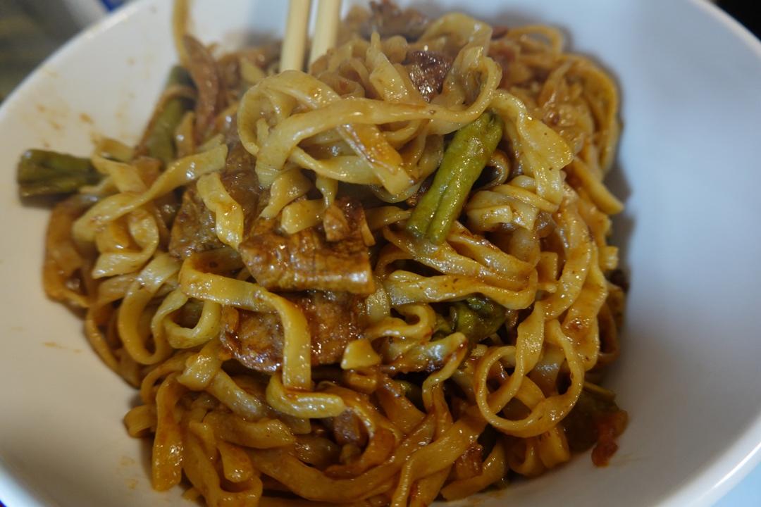 豆角焖面