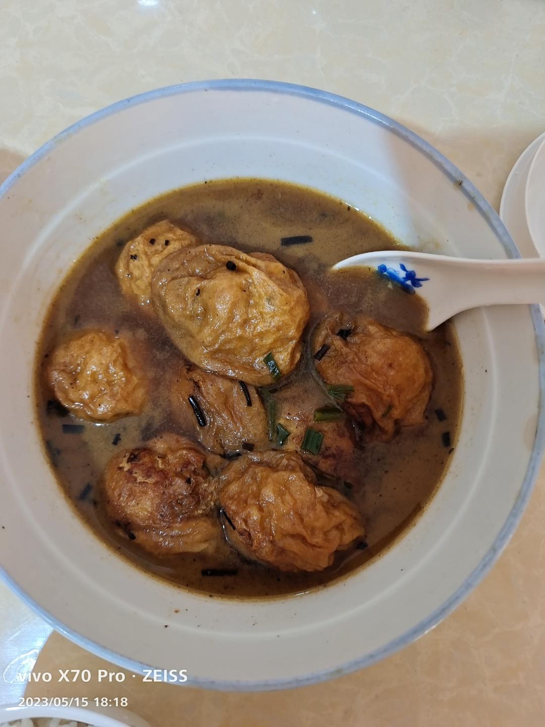 【上海本帮菜】油面筋塞肉（汤汁超下饭）