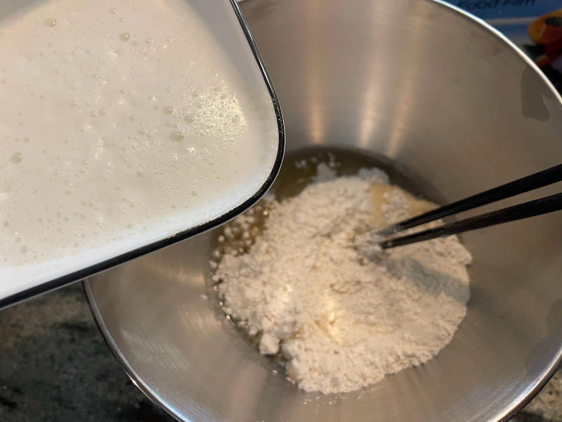 纯奶手撕吐司的做法 步骤1