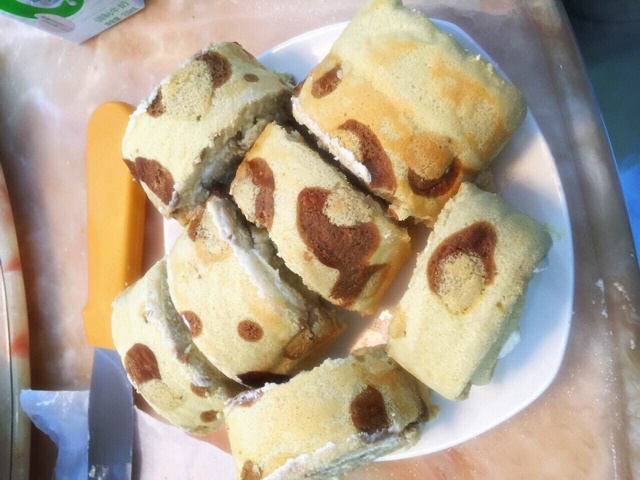 双色豹纹蛋糕卷
