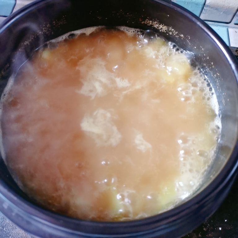 暖冬咖喱河粉汤🔥🔥的做法 步骤4