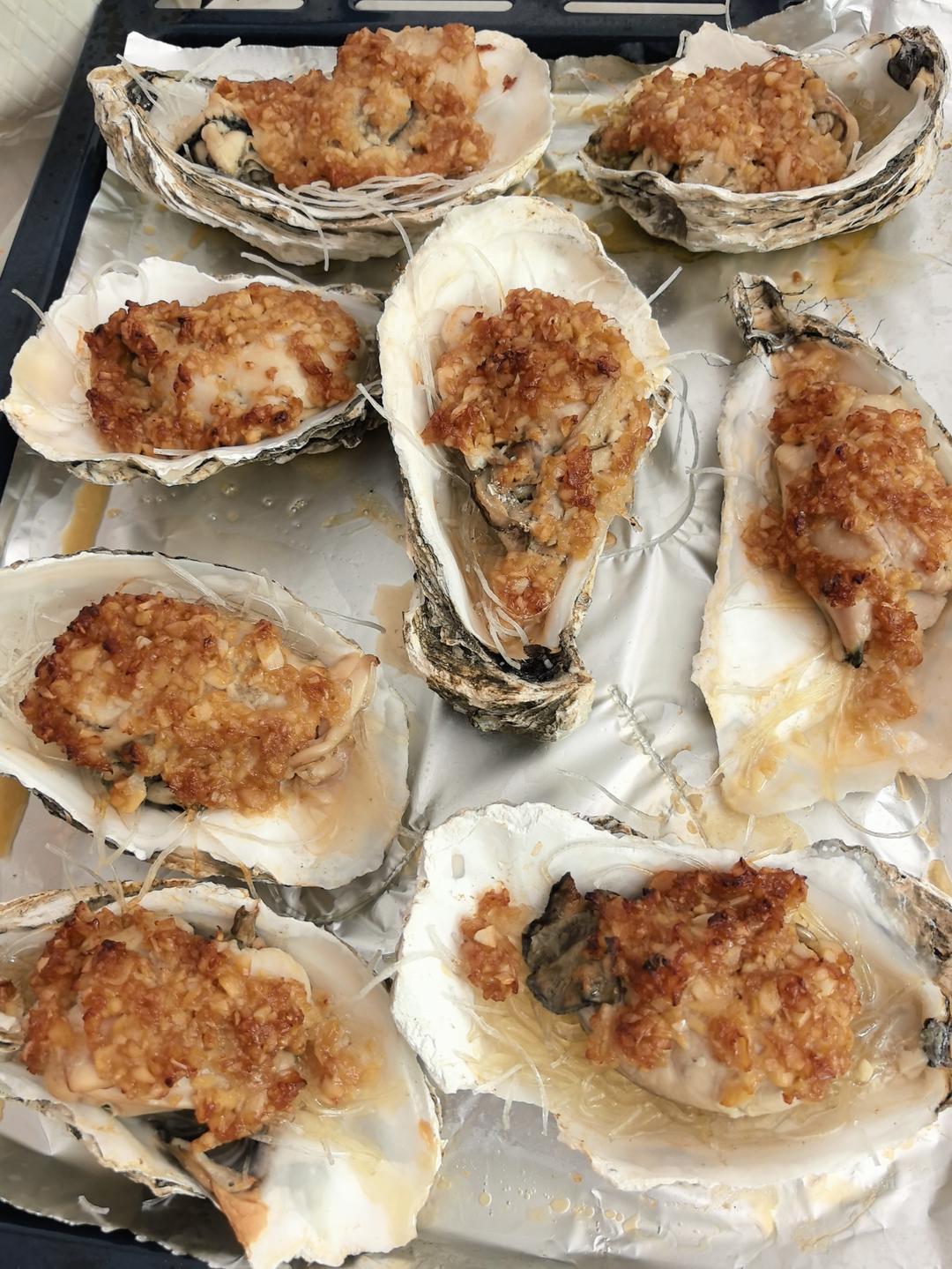 蒜蓉粉丝烤生蚝