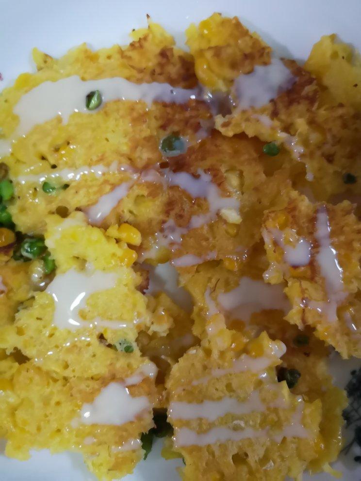 香甜炼乳玉米烙