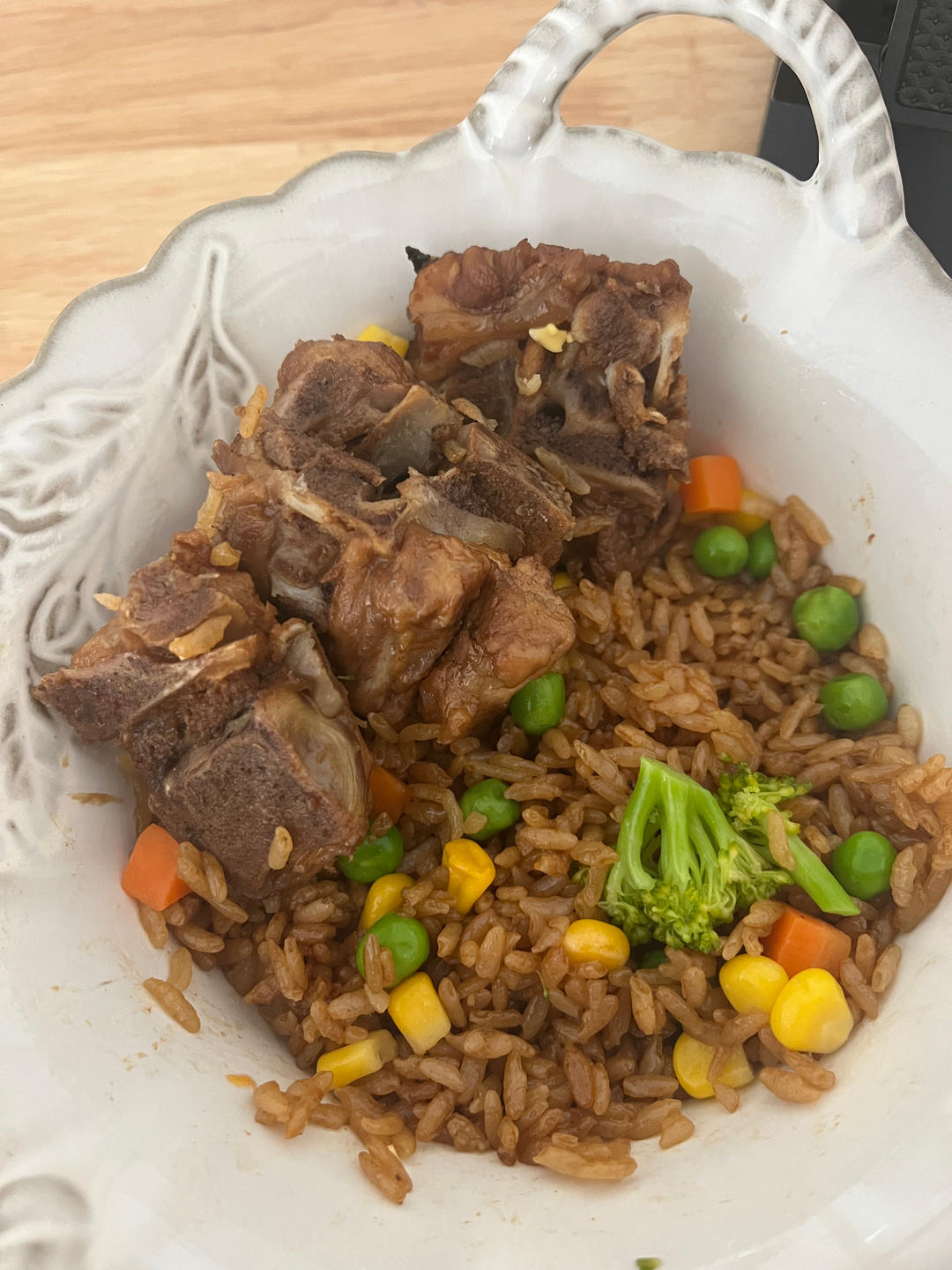 电饭锅版排骨焖饭