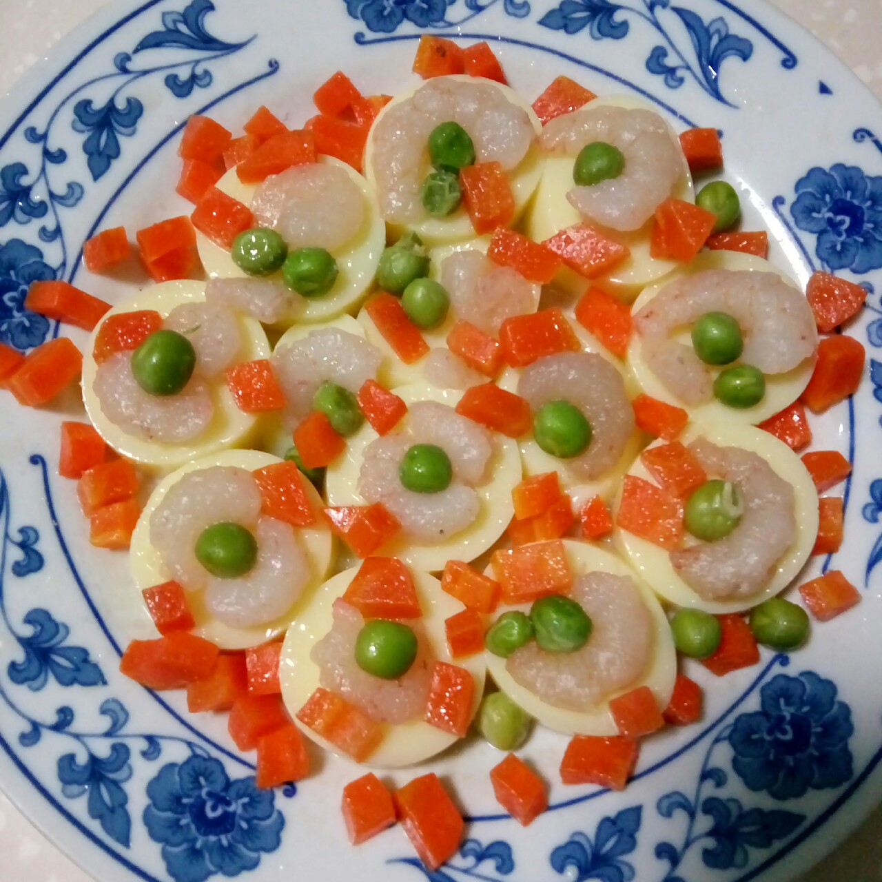 日本豆腐蒸虾仁