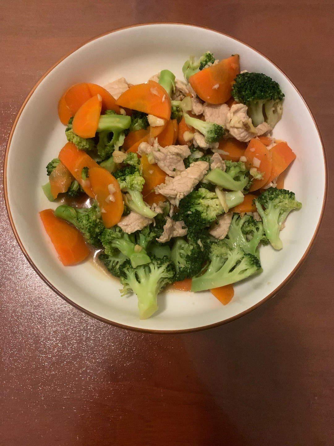 西兰花炒肉