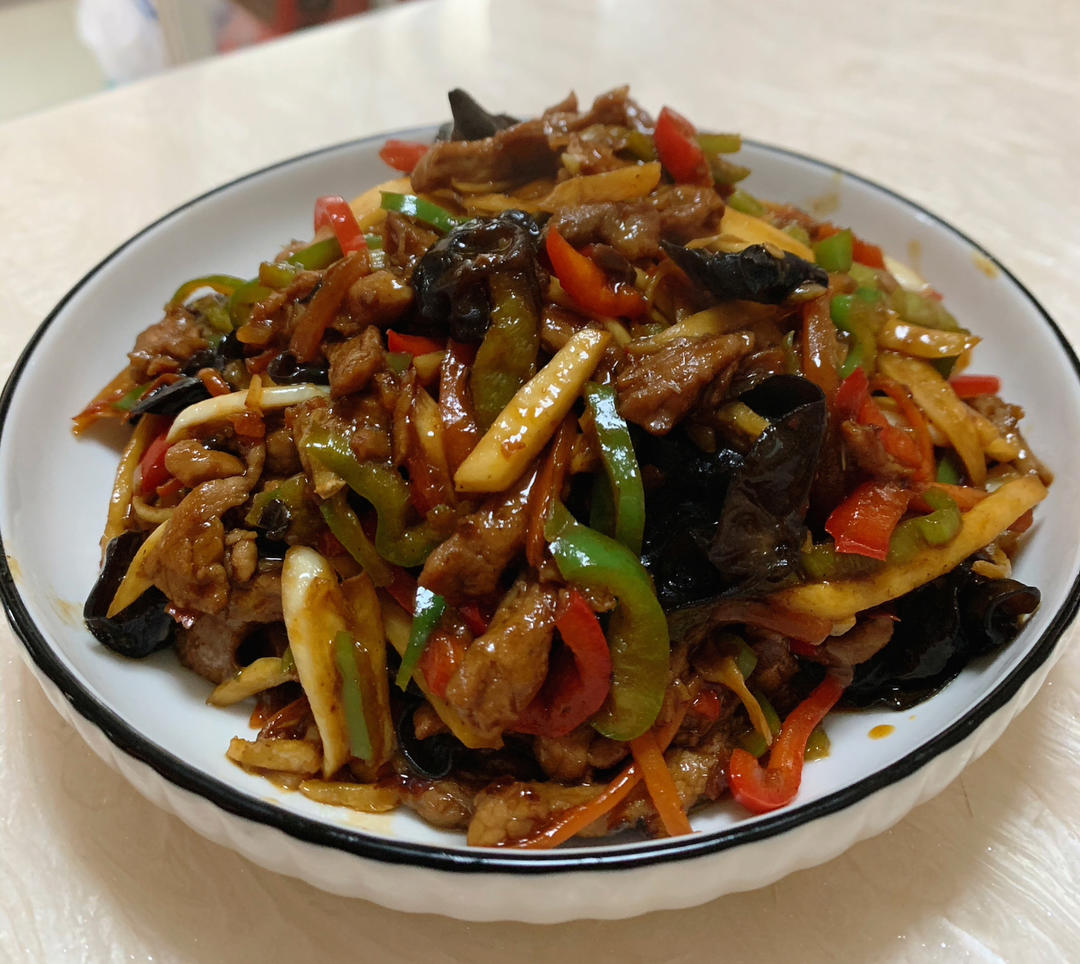 超级下饭鱼香肉丝（不辣版）