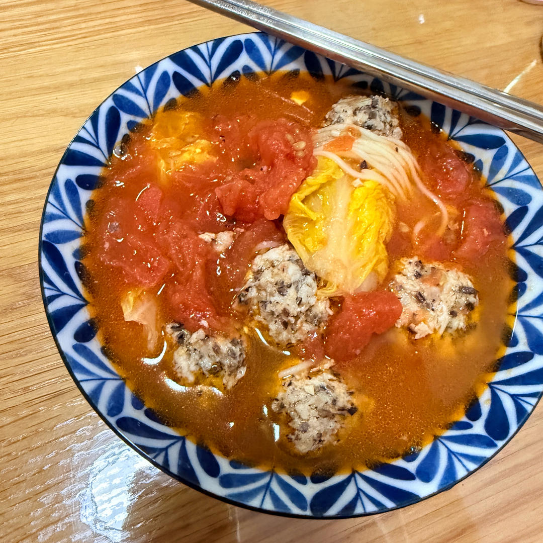 十来分钟做好/番茄鸡蛋面🍜