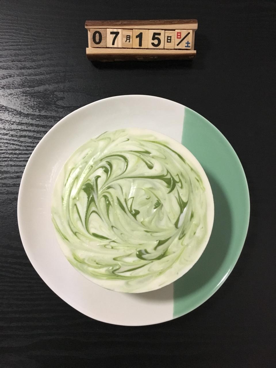 冷藏式抹茶大理石乳酪蛋糕