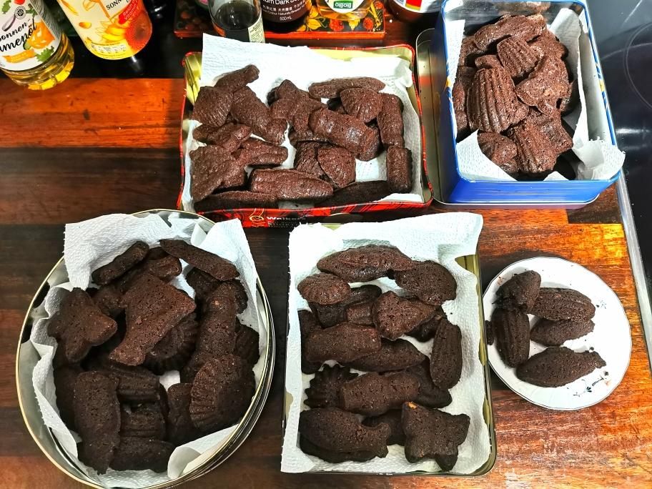 捷克传统巧克力坚果圣诞饼干“Bärentatzen”