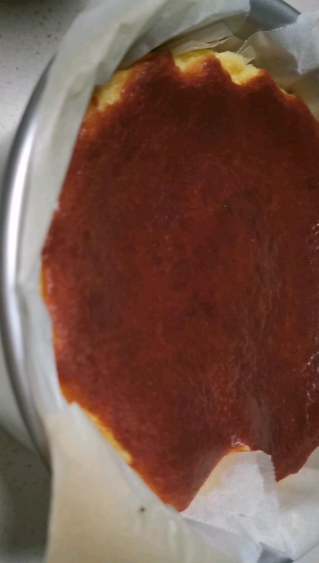 小美做超简单的巴斯克芝士蛋糕