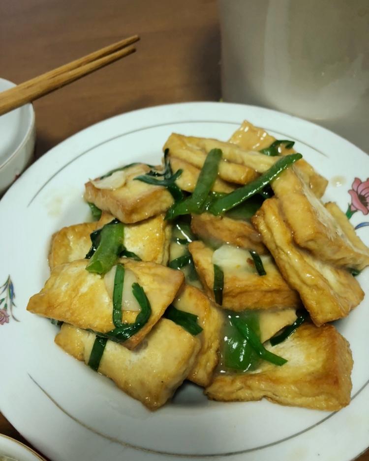 家常煎豆腐