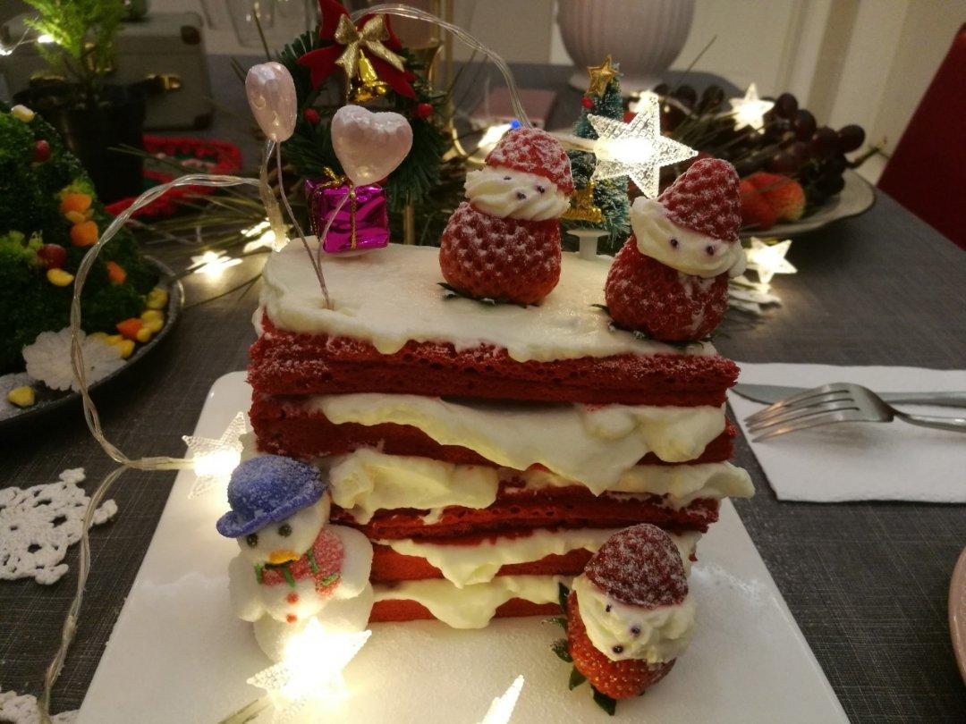 红丝绒瑞士蛋糕卷