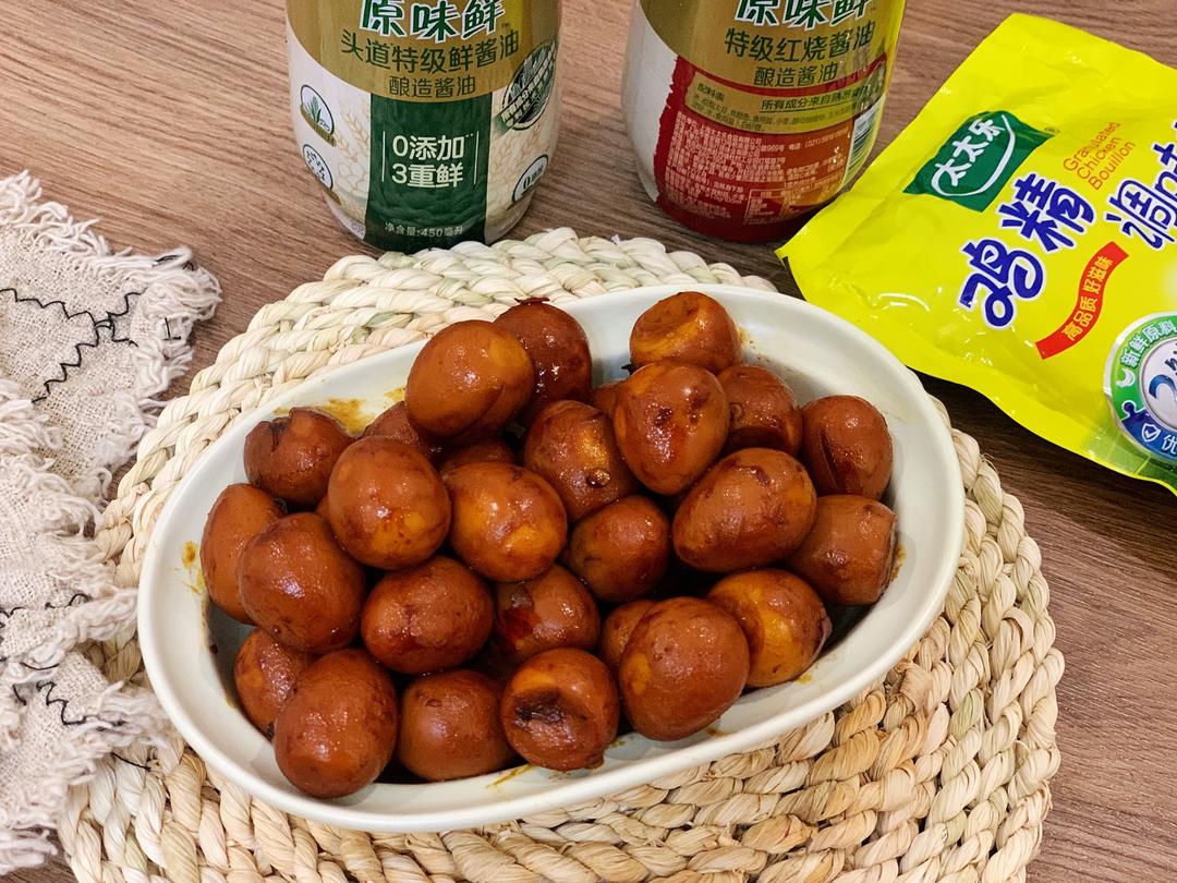 辣卤鹌鹑蛋的做法