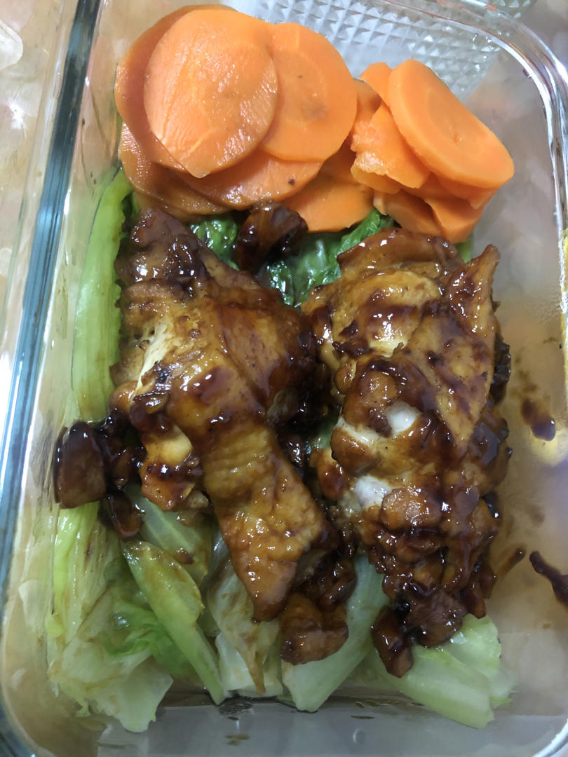 照烧鸡腿饭