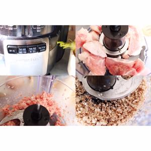 双食肉末香菇白萝卜卷的做法 步骤2