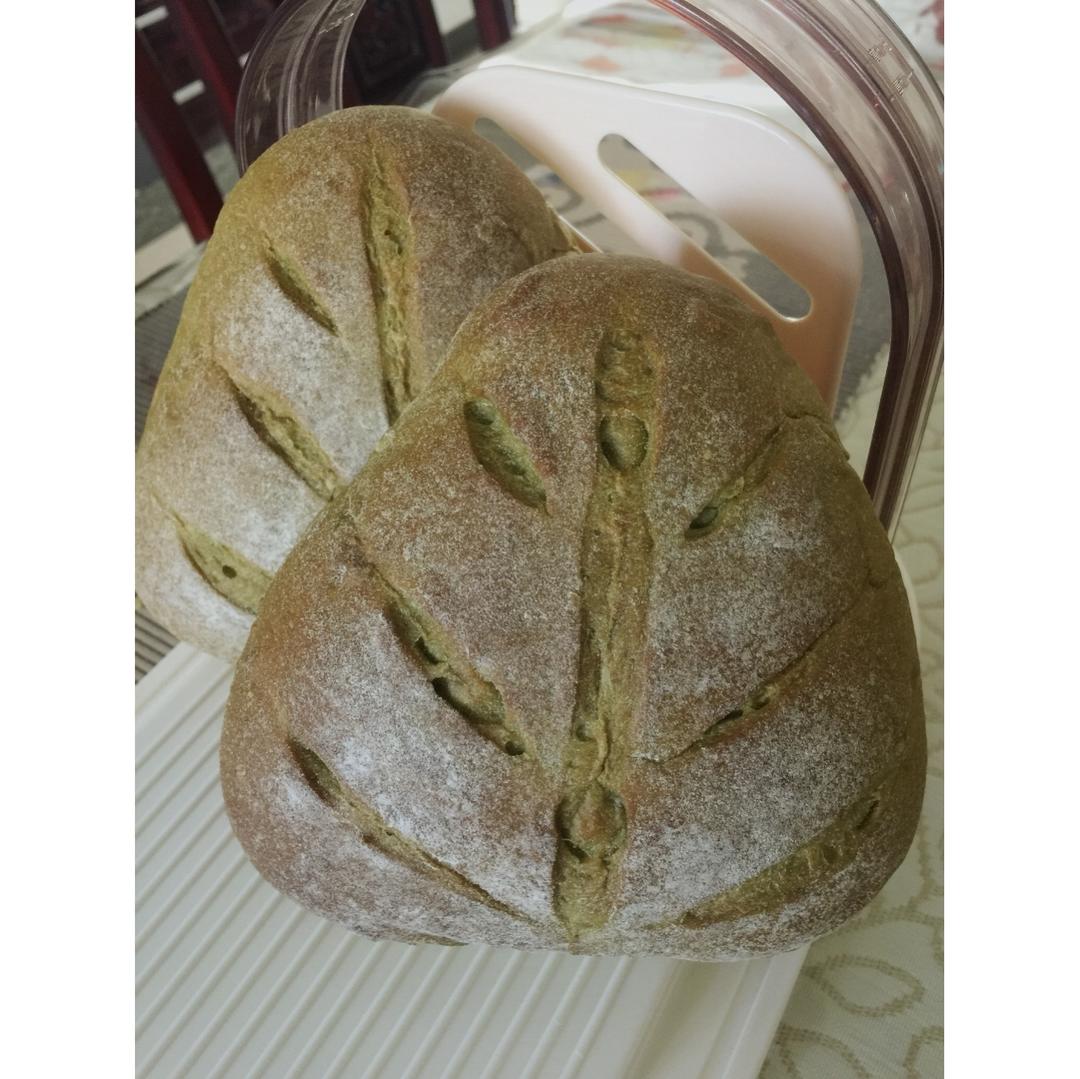 抹茶蜜豆乳酪软欧