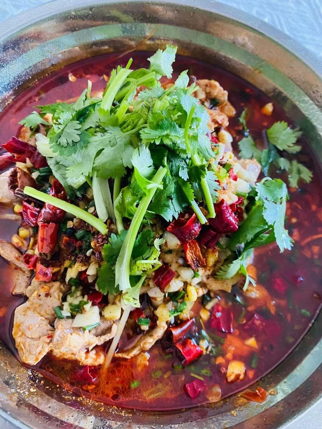 空碗好评的[水煮肉片]