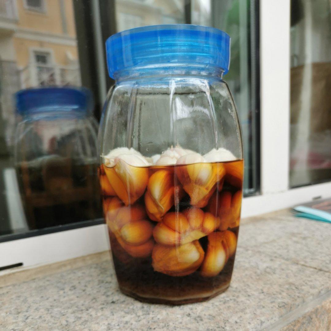 腌甜蒜糖蒜