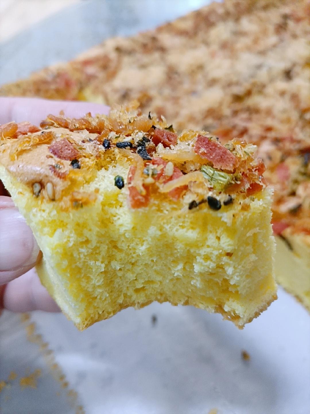 香葱肉松蛋糕（海氏13寸深盘）