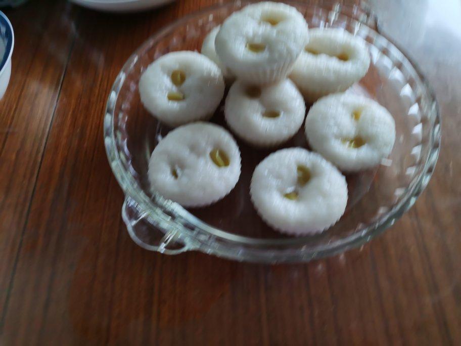 无油不加泡打粉的粘米粉发糕