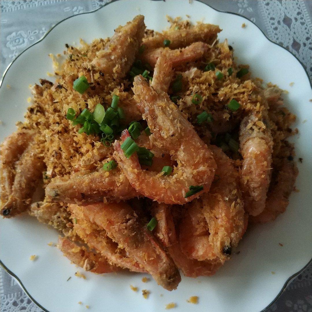 【避风塘香酥虾】